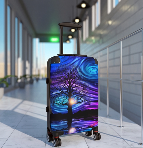The Pair of Starry Night Paintings and Chris gifts you a Carry-On (Small one) so you can go see your own Starry Nights - CD4520