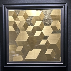 Patrick GuytonArt titleGilded Cubism Gold or Silver Multiple Sizes. 24X36 33X45F
