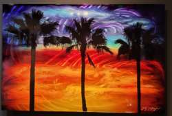 Morgan Price 32X48 Custom  Tequila Sunrise 