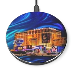 Planet Hollywood by Chris DeRubeis Magnetic Phone Charger 