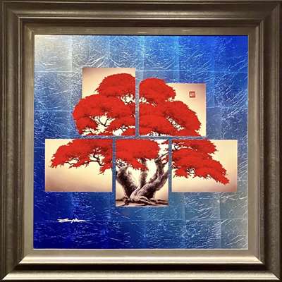 Patrick GuytonArt title5th Dimension Silver 24X24 33X33F