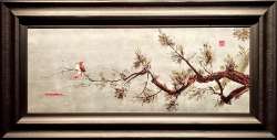 Patrick GuytonArt titleOut on a Limb 14x36 23x45F