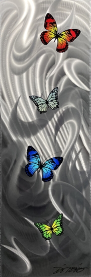 Chris DeRubeisArt titlePrisim Butterfly 36X12