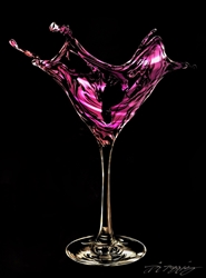 Chris DeRubeisArt titleMini Martini Pink 16X12
