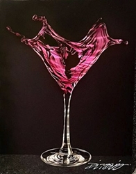 Chris DeRubeisArt titleMini Pink Martini 16X12