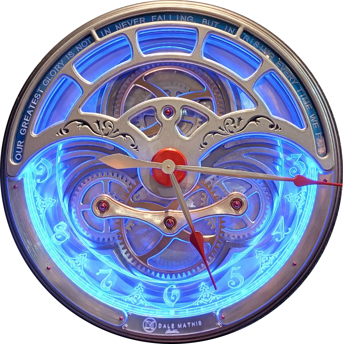 Dale MathisArt titlePalm Clock