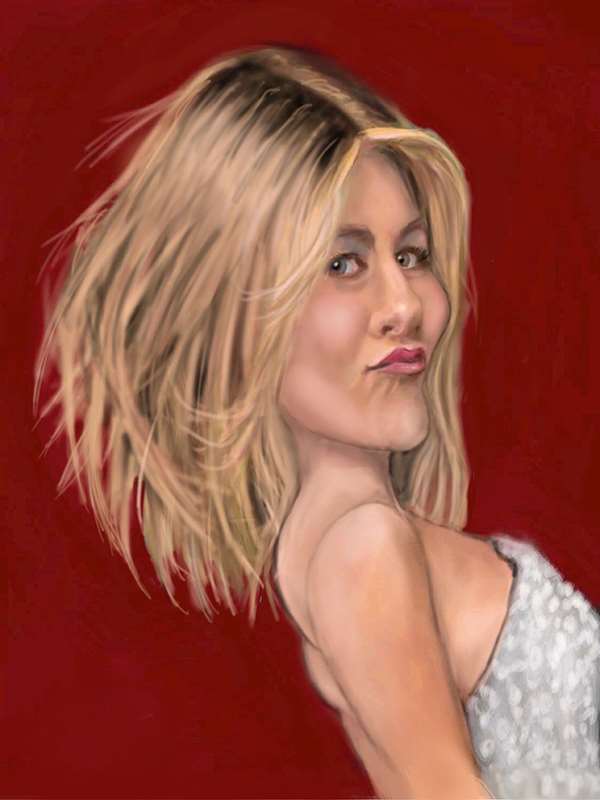 Kevin NealonArt titleJennifer Aniston 53X40