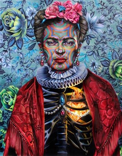 Joshua RomanArt titleFrida Kahlo 20x16 27. 5x23.5F