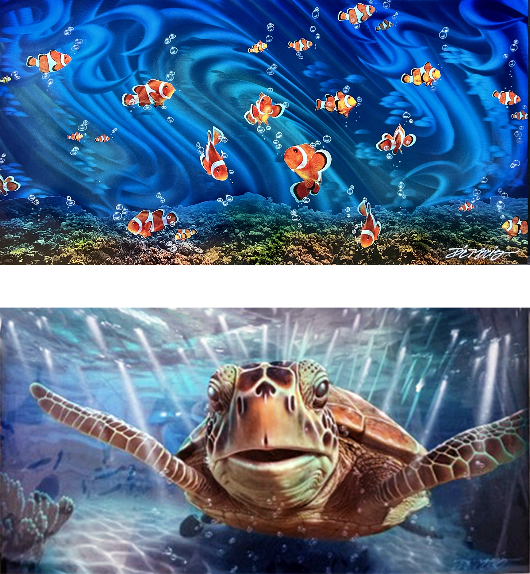 Chris DeRubeisArt titleThatcher the Turtle 18X36