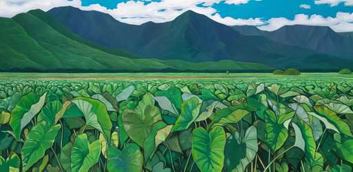 Taro Field 24X48 