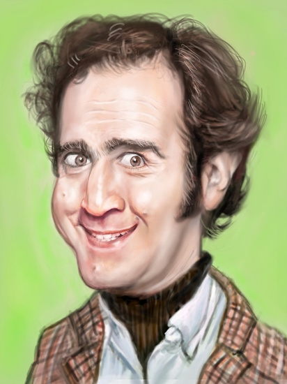Kevin Nealon Art title Andy Kaufman 40x30 Trial Proof