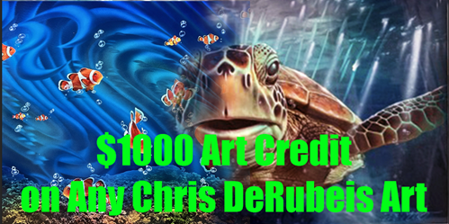 $1000 DeRubeis Art Gift Certificate